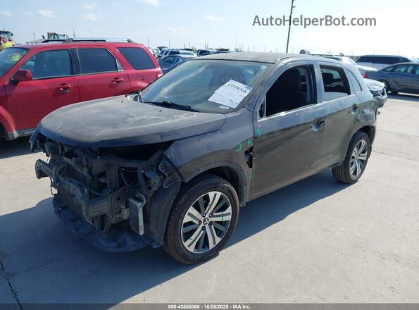 JA4APUAU1NU014153 2022 MITSUBISHI OUTLANDER SPORT Black Front left