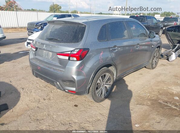 JA4APUAU2MU035754 2021 MITSUBISHI OUTLANDER SPORT Gray Trasero derecho