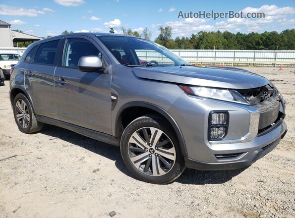 JA4APUAU2MU035804 2021 MITSUBISHI OUTLANDER Gray Передня права чверть