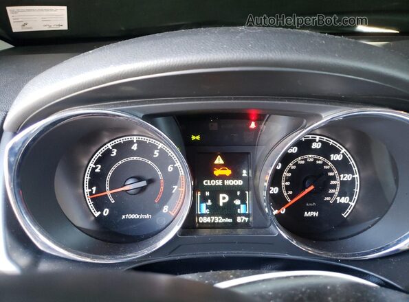 JA4APUAU2MU035804 2021 MITSUBISHI OUTLANDER Gray Вид щитка приладів