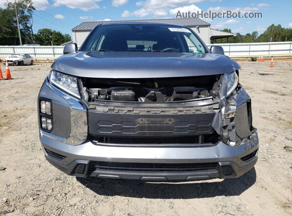 JA4APUAU2MU035804 2021 MITSUBISHI OUTLANDER Gray Вид спереду