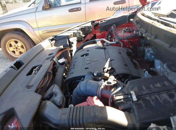 JA4APUAU3MU028618 2021 MITSUBISHI OUTLANDER SPORT Красный Вид сзади