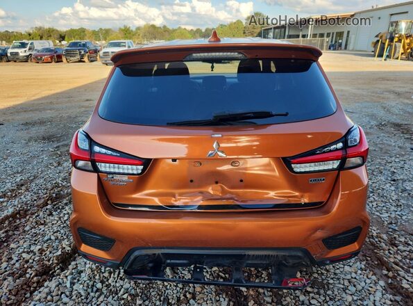 JA4APUAU6MU010856 2021 MITSUBISHI OUTLANDER Orange Widok z tyłu