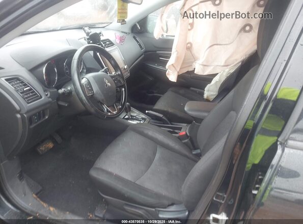 JA4APUAUXMU005126 2021 MITSUBISHI OUTLANDER SPORT Black Front interior view