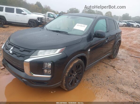 JA4APUAUXMU005126 2021 MITSUBISHI OUTLANDER SPORT Black Front left