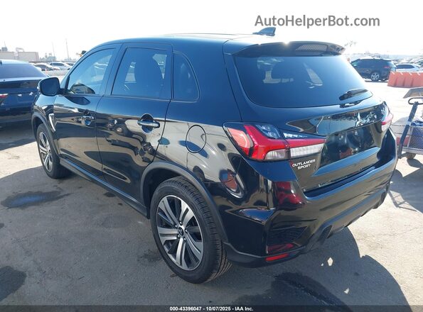 JA4APVAU2MU013629 2021 MITSUBISHI OUTLANDER SPORT Black Հետևի ձախ