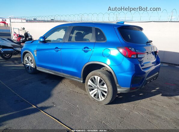 JA4APVAU3MU018421 2021 MITSUBISHI OUTLANDER SPORT Blue Tył lewy
