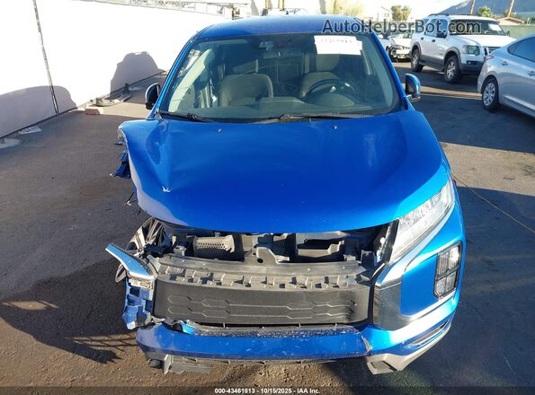JA4APVAU3MU018421 2021 MITSUBISHI OUTLANDER SPORT Blue Widok zestawu wskaźników