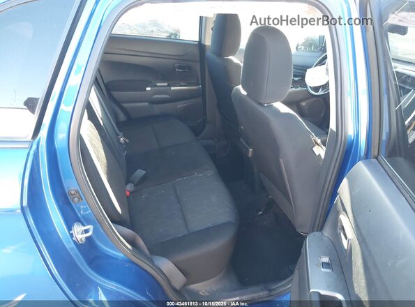 JA4APVAU3MU018421 2021 MITSUBISHI OUTLANDER SPORT Blue Widok naklejki z numerem VIN