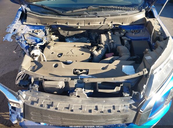 JA4APVAU3MU018421 2021 MITSUBISHI OUTLANDER SPORT Blue Widok z tyłu