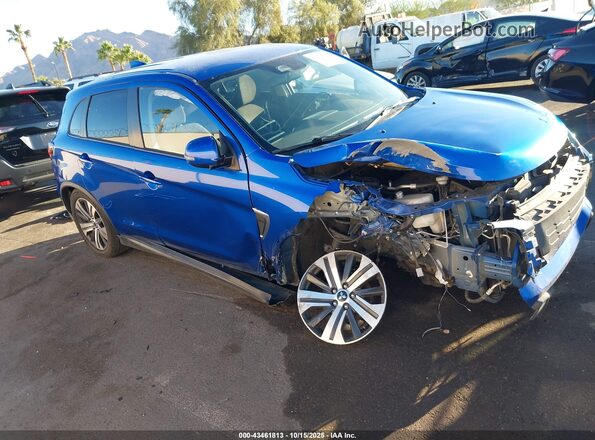 JA4APVAU3MU018421 2021 MITSUBISHI OUTLANDER SPORT Blue 