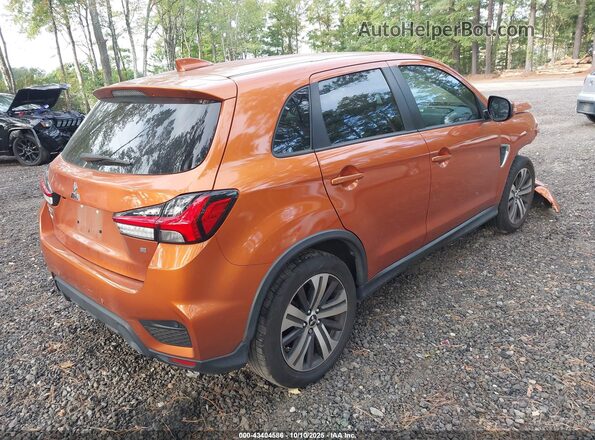 JA4APVAU4NU012211 2022 MITSUBISHI OUTLANDER SPORT Orange Rear right