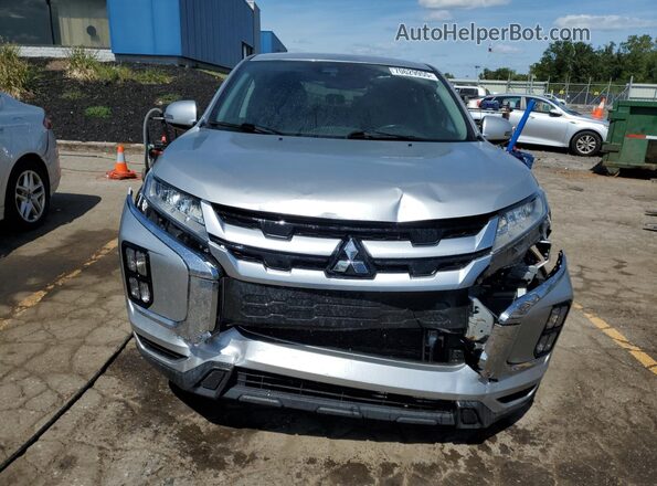 JA4APVAU6MU015707 2021 MITSUBISHI OUTLANDER Silver Vista frontal