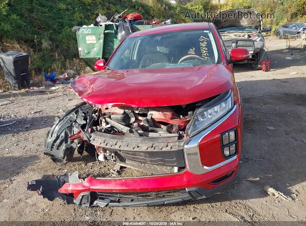 JA4APVAU6MU015898 2021 MITSUBISHI OUTLANDER SPORT Red Vista frontal