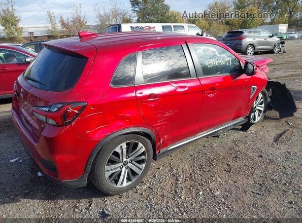 JA4APVAU6MU015898 2021 MITSUBISHI OUTLANDER SPORT Red Trasero derecho