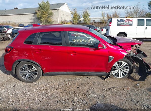 JA4APVAU6MU015898 2021 MITSUBISHI OUTLANDER SPORT Red Vista interior trasera
