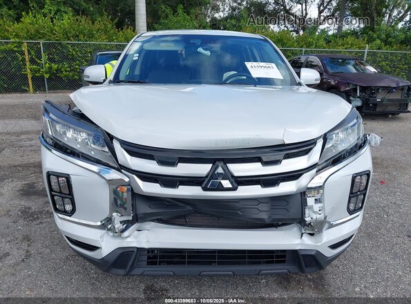 JA4APVAU6NU016390 2022 MITSUBISHI OUTLANDER SPORT Белый Вид панели приборов