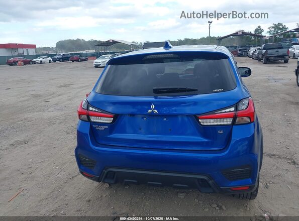 JA4AR3AU7LU003336 2020 MITSUBISHI OUTLANDER SPORT Blue 