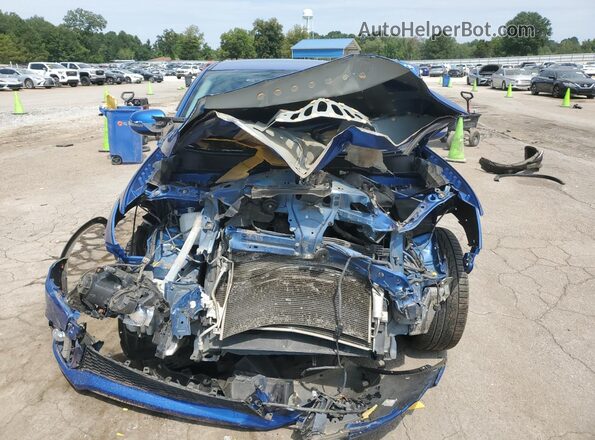 JA4AR3AW0JU011955 2018 MITSUBISHI OUTLANDER Blue 