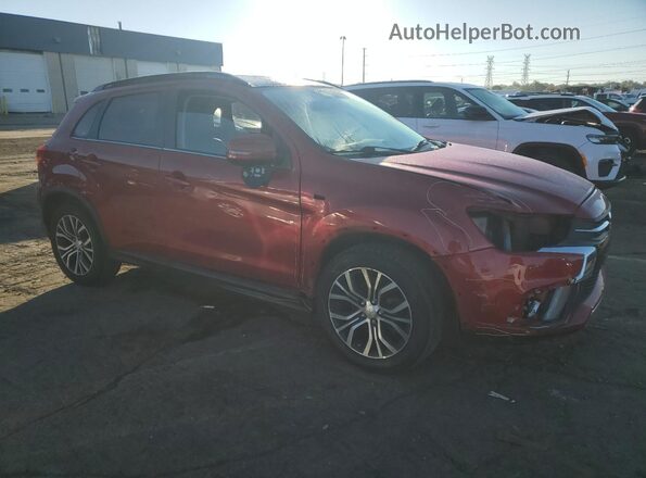 JA4AR4AW2JU008657 2018 MITSUBISHI OUTLANDER Red 