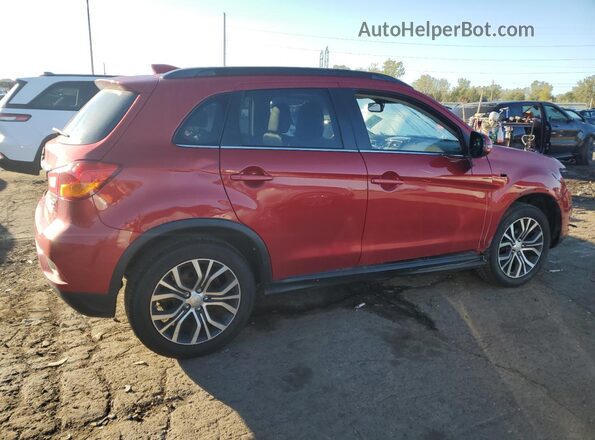 JA4AR4AW2JU008657 2018 MITSUBISHI OUTLANDER Red 