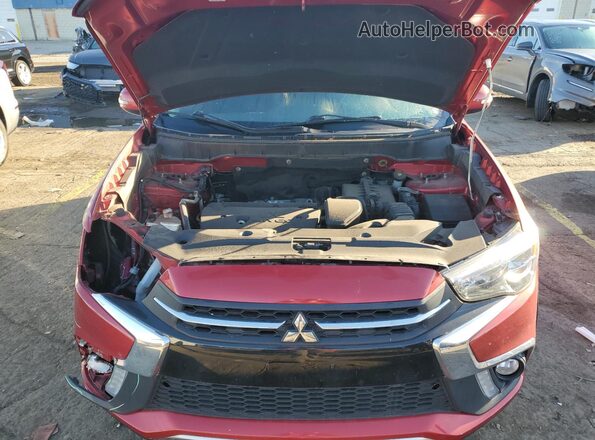 JA4AR4AW2JU008657 2018 MITSUBISHI OUTLANDER Red 