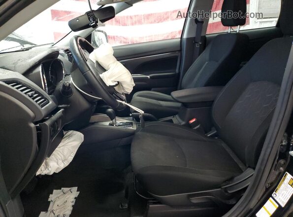 JA4ARUAU1MU019149 2021 MITSUBISHI OUTLANDER Черный Вид салона спереди