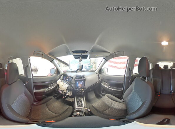 JA4ARUAU1MU019149 2021 MITSUBISHI OUTLANDER Черный Панорамный вид салона 360°