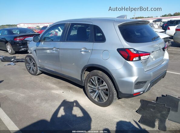 JA4ARUAU6MU010575 2021 MITSUBISHI OUTLANDER SPORT Silver Rear left
