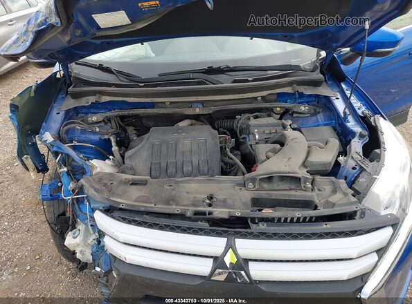 JA4AS3AA7LZ018545 2020 MITSUBISHI ECLIPSE CROSS Blue Widok z tyłu