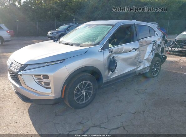 JA4ATUAA0RZ045906 2024 MITSUBISHI ECLIPSE CROSS Silver წინა მარცხენა ხედი სამი მეოთხედიდან