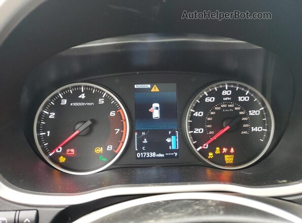 JA4ATWAA7SZ011379 2025 MITSUBISHI ECLIPSE Silver Instrument cluster view