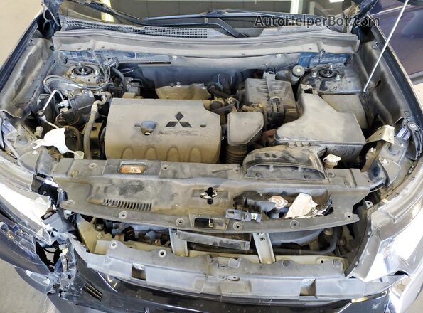 JA4AZ3A34LZ036854 2020 MITSUBISHI OUTLANDER Blue ძრავის განყოფილების ხედი