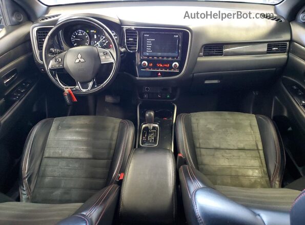 JA4AZ3A34LZ036854 2020 MITSUBISHI OUTLANDER Blue წინა პანელის ხედი