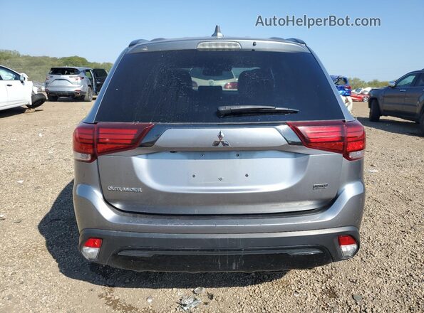 JA4AZ3A38LZ037571 2020 MITSUBISHI OUTLANDER Silver Вид ззаду