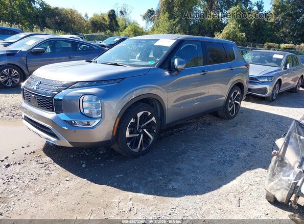 JA4J3UA84NZ047164 2022 MITSUBISHI OUTLANDER Gray Vista tres cuartos delantera izquierda