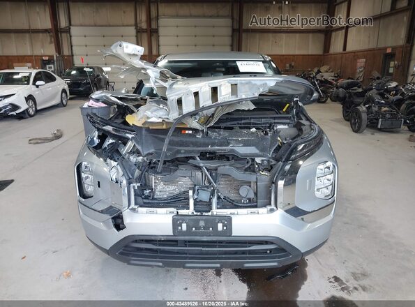 JA4J4TA89NZ028343 2022 MITSUBISHI OUTLANDER Silver ხელსაწყოთა პანელის ხედი