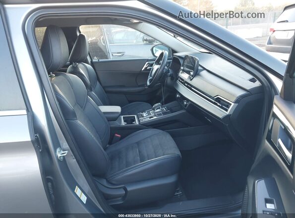 JA4J4UA87NZ037726 2022 MITSUBISHI OUTLANDER Silver Widok wnętrza z przodu