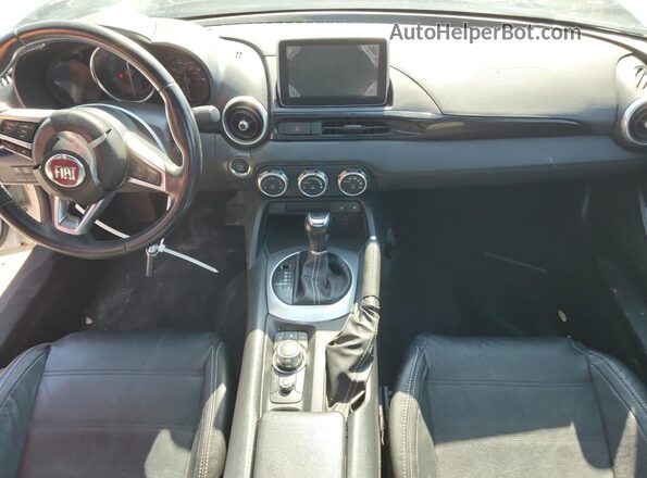 JC1NFAEK0H0105912 2017 FIAT 124 White Dashboard view