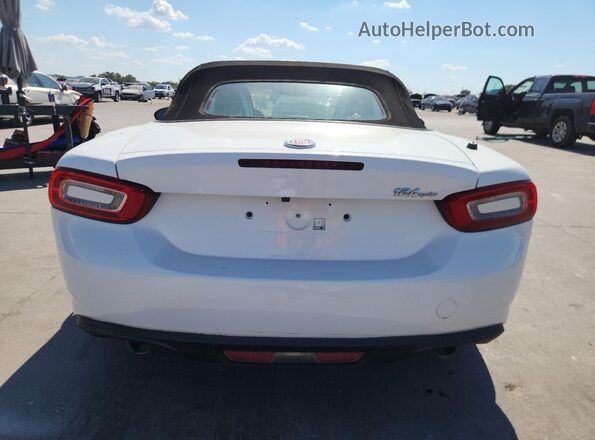 JC1NFAEK0H0105912 2017 FIAT 124 White Rear view