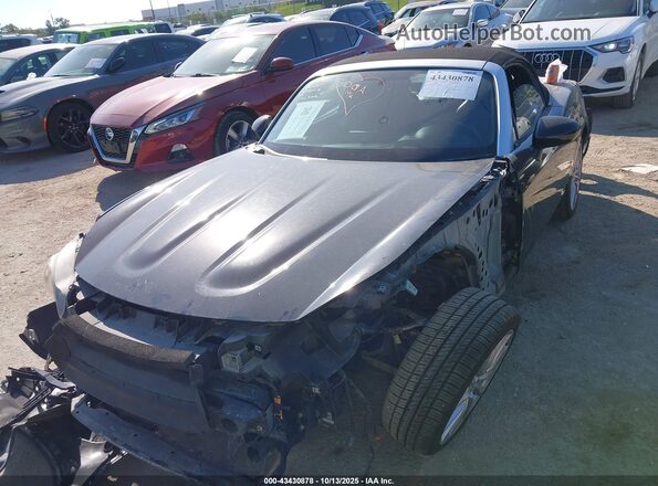 JC1NFAEKXH0105853 2017 FIAT 124 SPIDER Black Սալոնի հետևի տեսք