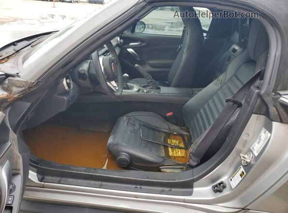 JC1NFAEKXH0118103 2017 FIAT 124 Gray Front interior view