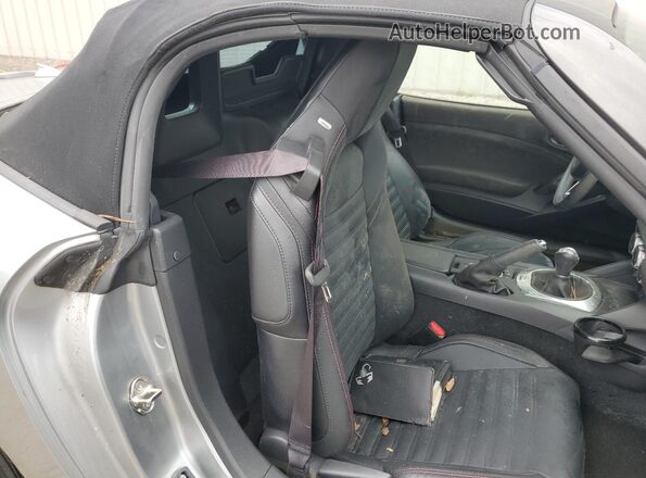 JC1NFAEKXH0118103 2017 FIAT 124 Gray Rear seats view