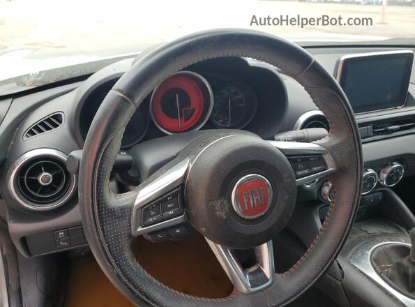 JC1NFAEKXH0118103 2017 FIAT 124 Gray Instrument cluster view
