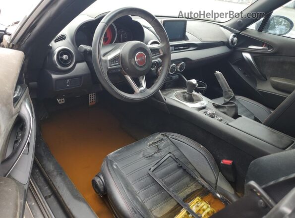 JC1NFAEKXH0118103 2017 FIAT 124 Gray Dashboard view