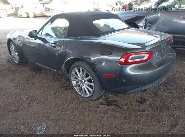 JC1NFAEKXH0127819 2017 FIAT 124 SPIDER Gray Trasero izquierdo