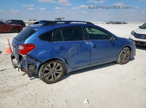 JF1GPAY61GH200055 2016 SUBARU IMPREZA Blue უკანა მარჯვენა