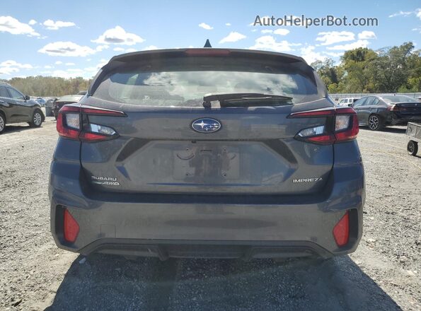 JF1GUABC0R8385791 2024 SUBARU IMPREZA Gray Widok z tyłu
