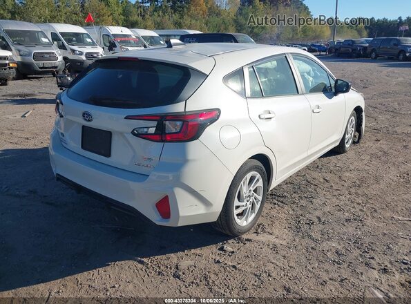 JF1GUABC4R8332673 2024 SUBARU IMPREZA Белый Задняя правая четверть