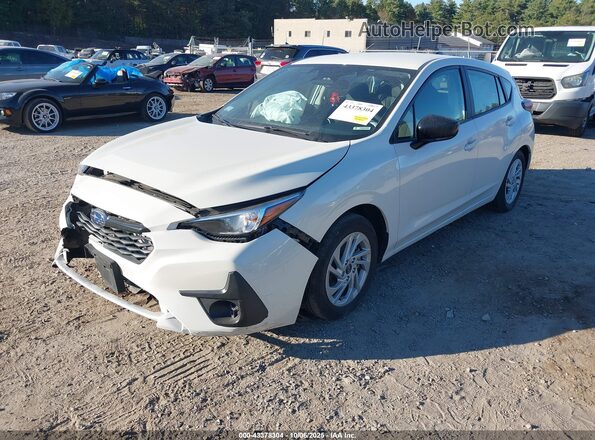 JF1GUABC4R8332673 2024 SUBARU IMPREZA Белый Передняя левая четверть